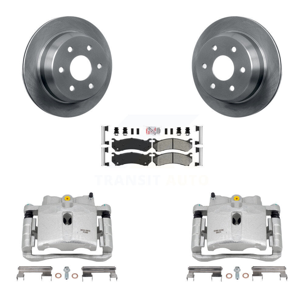 Transit Auto KC8-101060N Disc Brake Kit for 2003 Chevrolet Silverado 2500, Chevrolet Silverado 2500 HD, Chevrolet Suburban 2500 & more - Rear product image