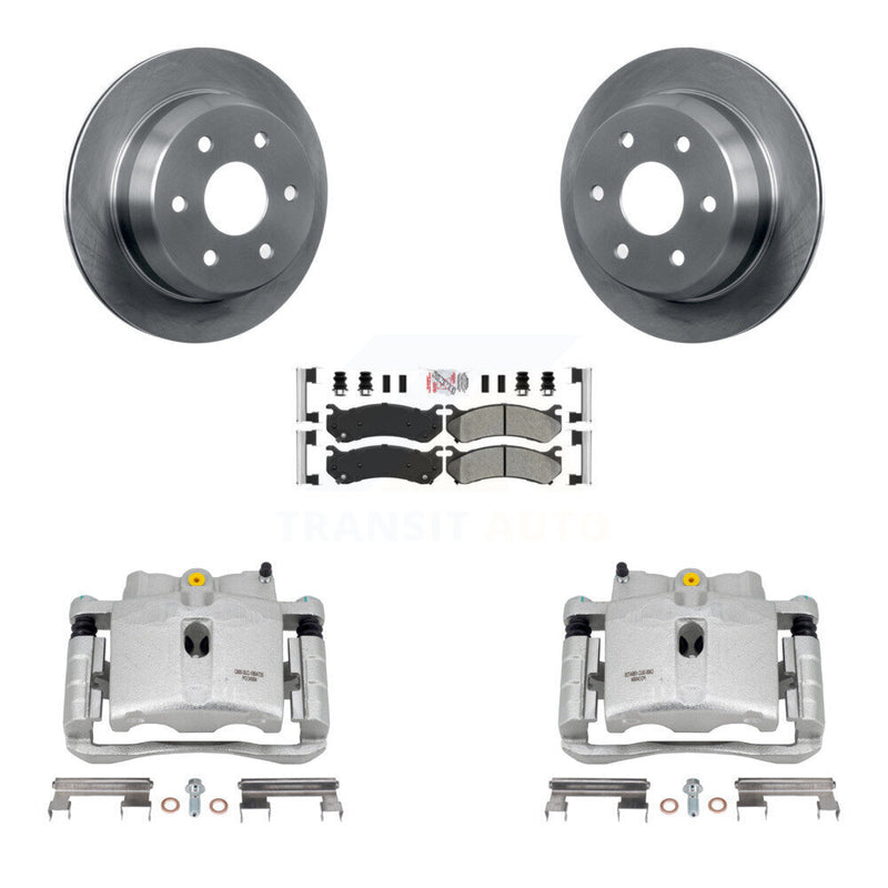 Transit Auto KC8-101060N Disc Brake Kit for 2003 Chevrolet Silverado 2500, Chevrolet Silverado 2500 HD, Chevrolet Suburban 2500 & more - Rear product image