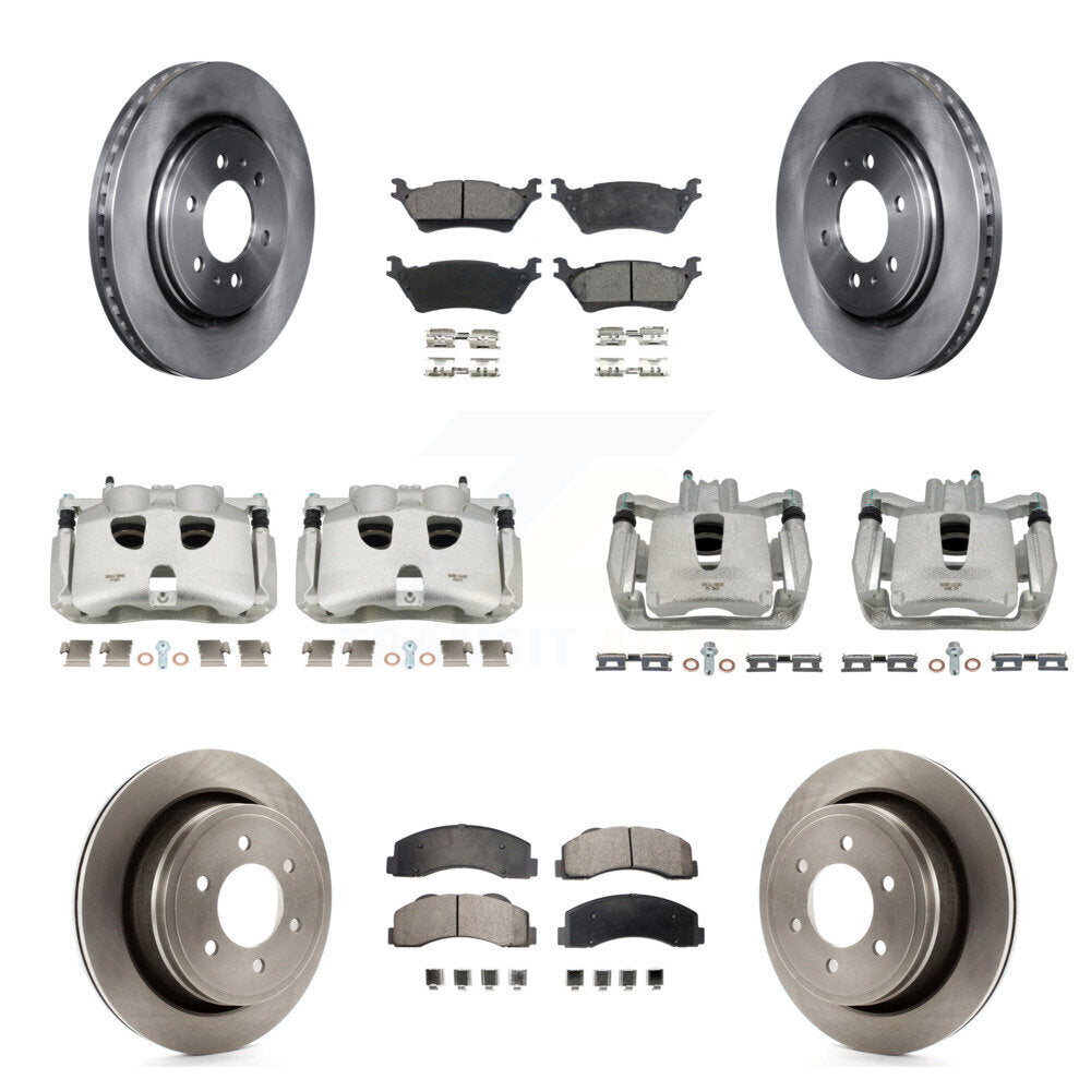 Transit Auto KC8-101060P Disc Brake Kit for 2012-2017 Ford F-150 - Front and Rear product image