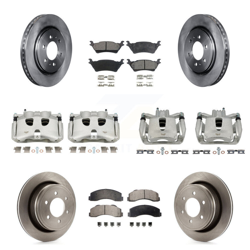 Transit Auto KC8-101060P Disc Brake Kit for 2012-2017 Ford F-150 - Front and Rear product image