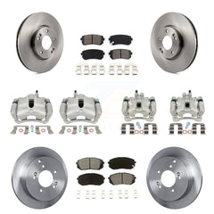 Transit Auto KC8-101060S Disc Brake Kit for 2010-2016 Kia Sportage, Hyundai Tucson - Front and Rear product image