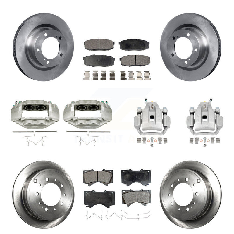 Transit Auto KC8-101062P Disc Brake Kit for 2007-2016 Toyota Sequoia, Toyota Tundra - Front and Rear product image