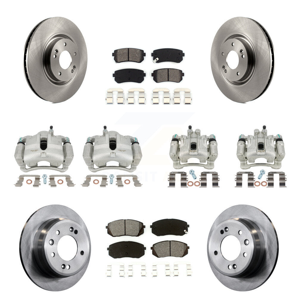 Transit Auto KC8-101063S Disc Brake Kit for 2015 Hyundai Tucson - Front and Rear product image