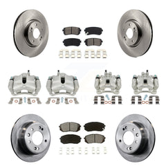 Transit Auto KC8-101063S Disc Brake Kit for 2015 Hyundai Tucson - Front and Rear product image