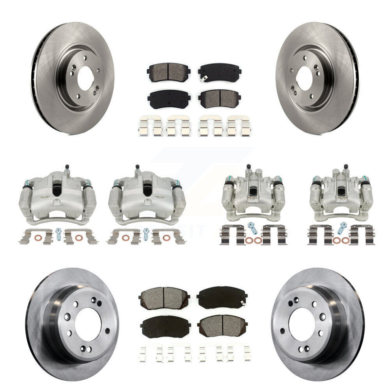 Transit Auto KC8-101063S Disc Brake Kit for 2015 Hyundai Tucson - Front and Rear product image