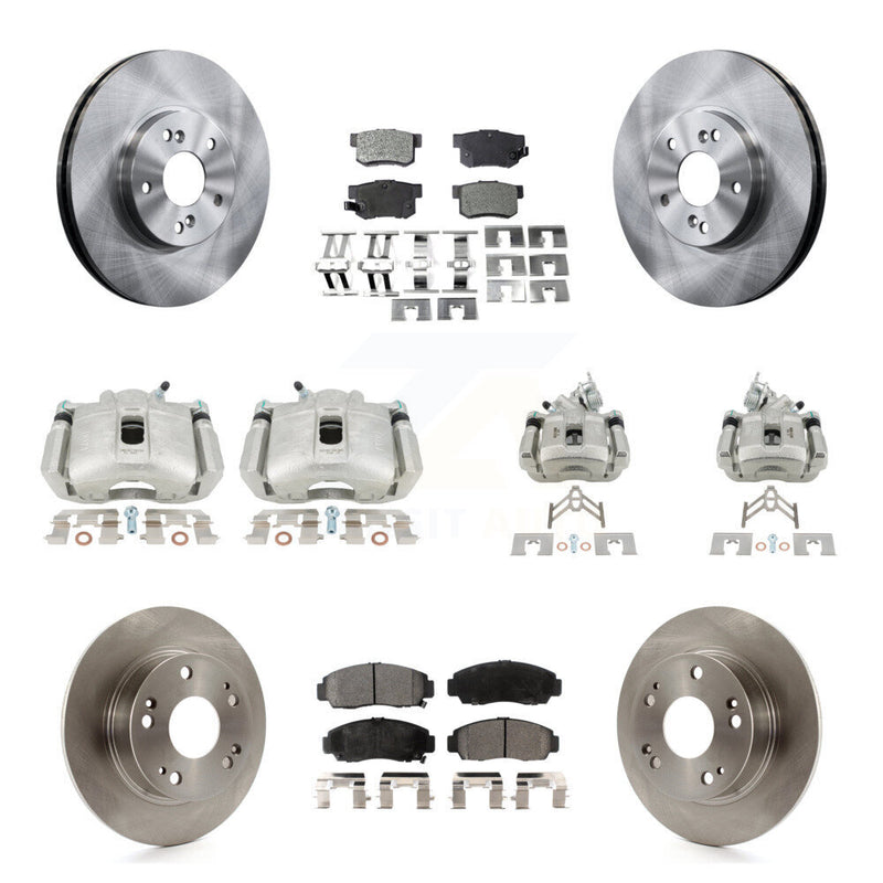 Transit Auto KC8-101063T Disc Brake Kit for 2003-2008 Honda Accord, Acura TSX - Front and Rear product image