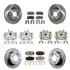 Transit Auto KC8-101064P Disc Brake Kit for 2009-2012 Hyundai Elantra - Front and Rear product image