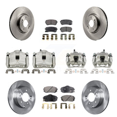 Transit Auto KC8-101065P Disc Brake Kit for 2016 Hyundai Tucson - Front and Rear product image