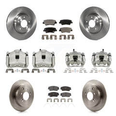 Transit Auto KC8-101066P Disc Brake Kit for 2016-2021 Hyundai Tucson, Kia Sportage - Front and Rear product image