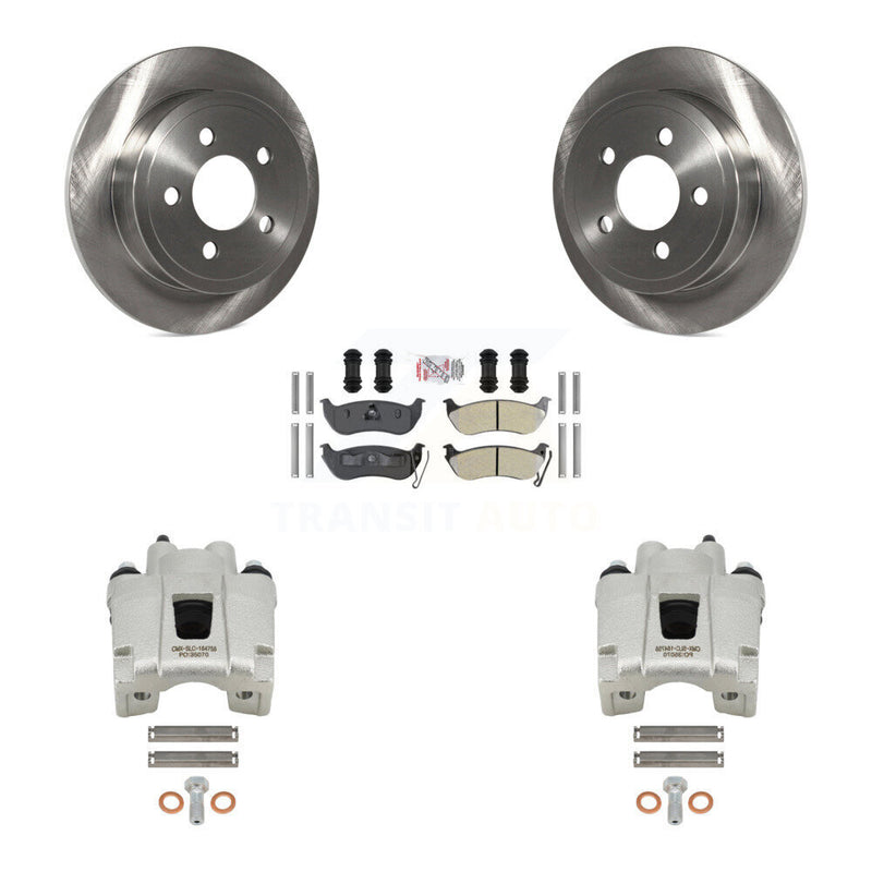 Transit Auto KC8-101067N Disc Brake Kit for 2003-2007 Jeep TJ, Jeep Liberty, Jeep Wrangler - Rear product image