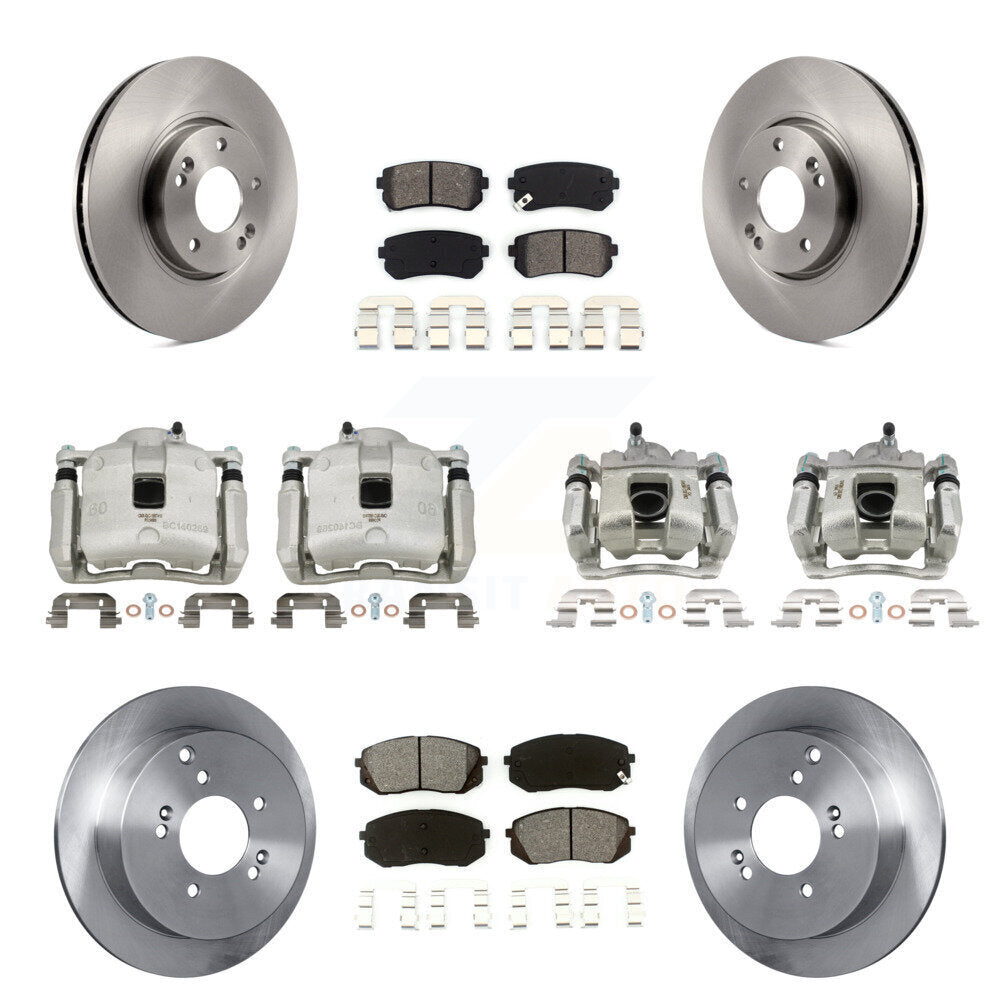 Transit Auto KC8-101068S Disc Brake Kit for 2016 Kia Sportage - Front and Rear product image