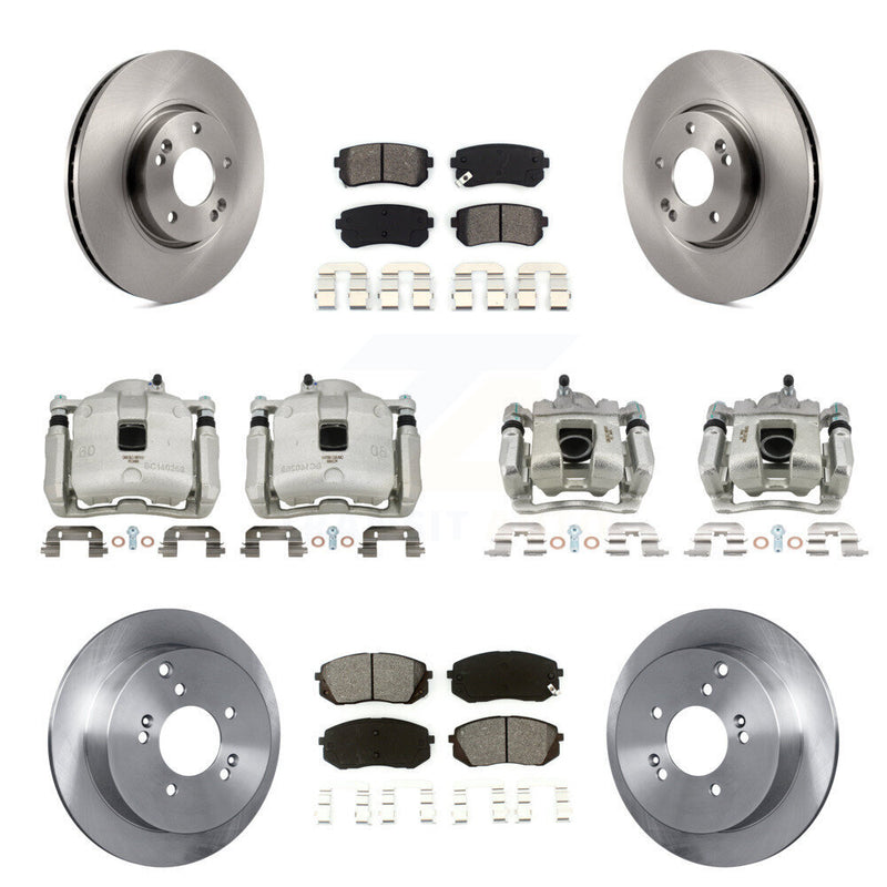 Transit Auto KC8-101068S Disc Brake Kit for 2016 Kia Sportage - Front and Rear product image