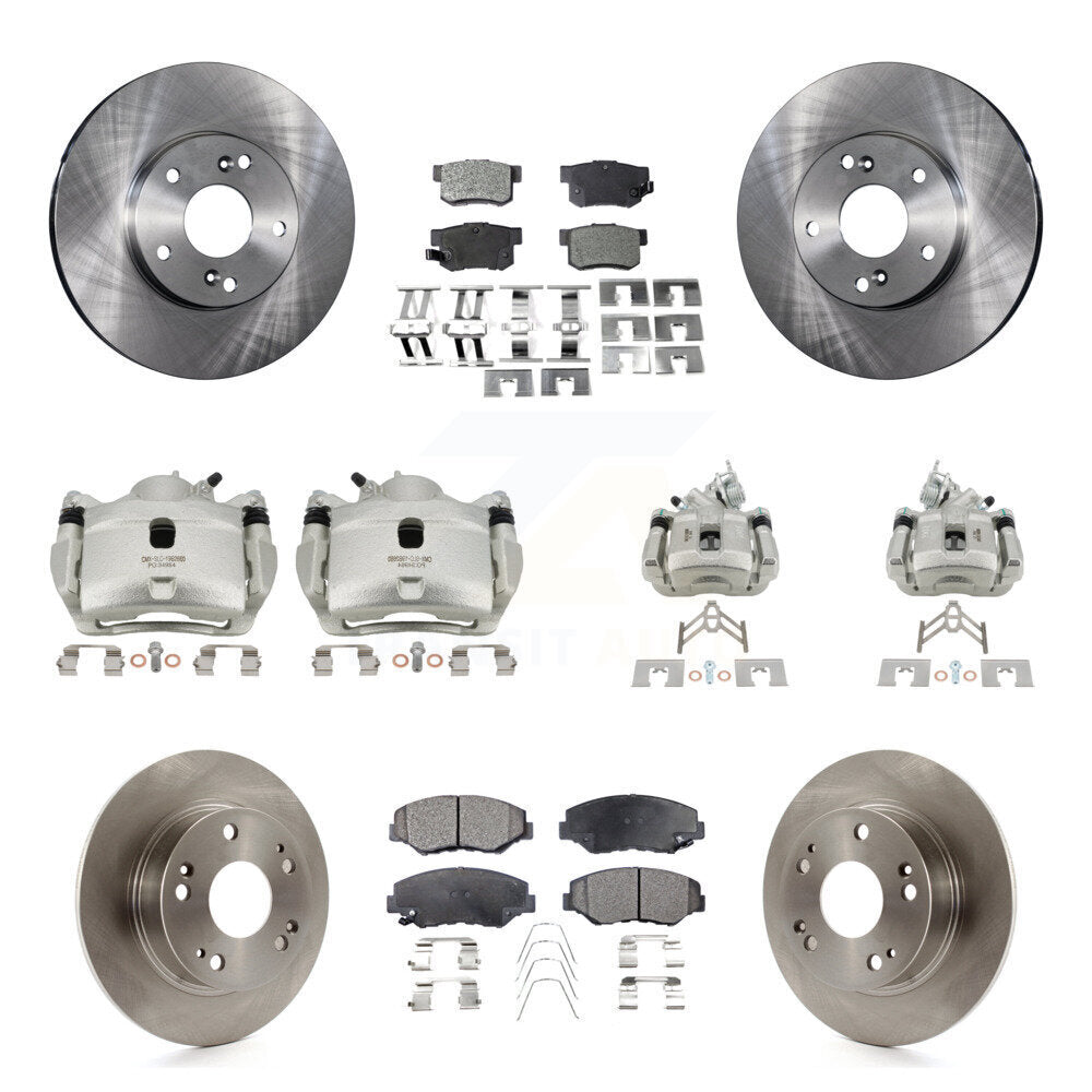 Transit Auto KC8-101068T Disc Brake Kit for 2007 Honda Accord - Front and Rear product image