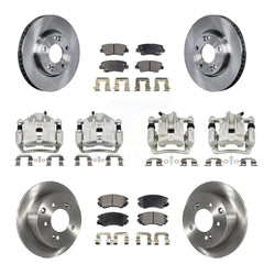 Transit Auto KC8-101069P Disc Brake Kit for 2010-2011 Kia Soul - Front and Rear product image