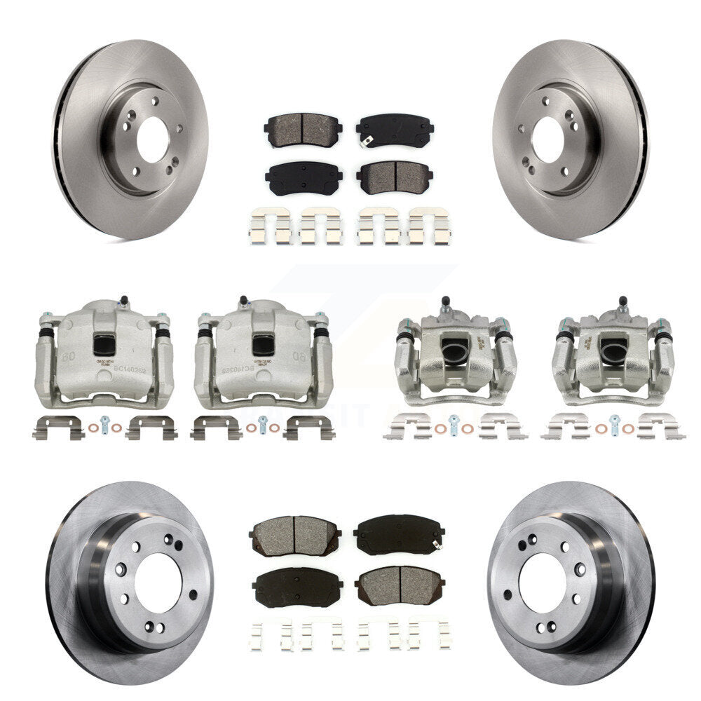 Transit Auto KC8-101069S Disc Brake Kit for 2016 Kia Sportage - Front and Rear product image