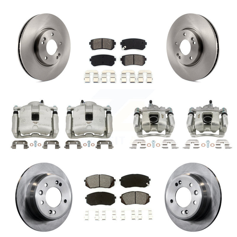 Transit Auto KC8-101069S Disc Brake Kit for 2016 Kia Sportage - Front and Rear product image