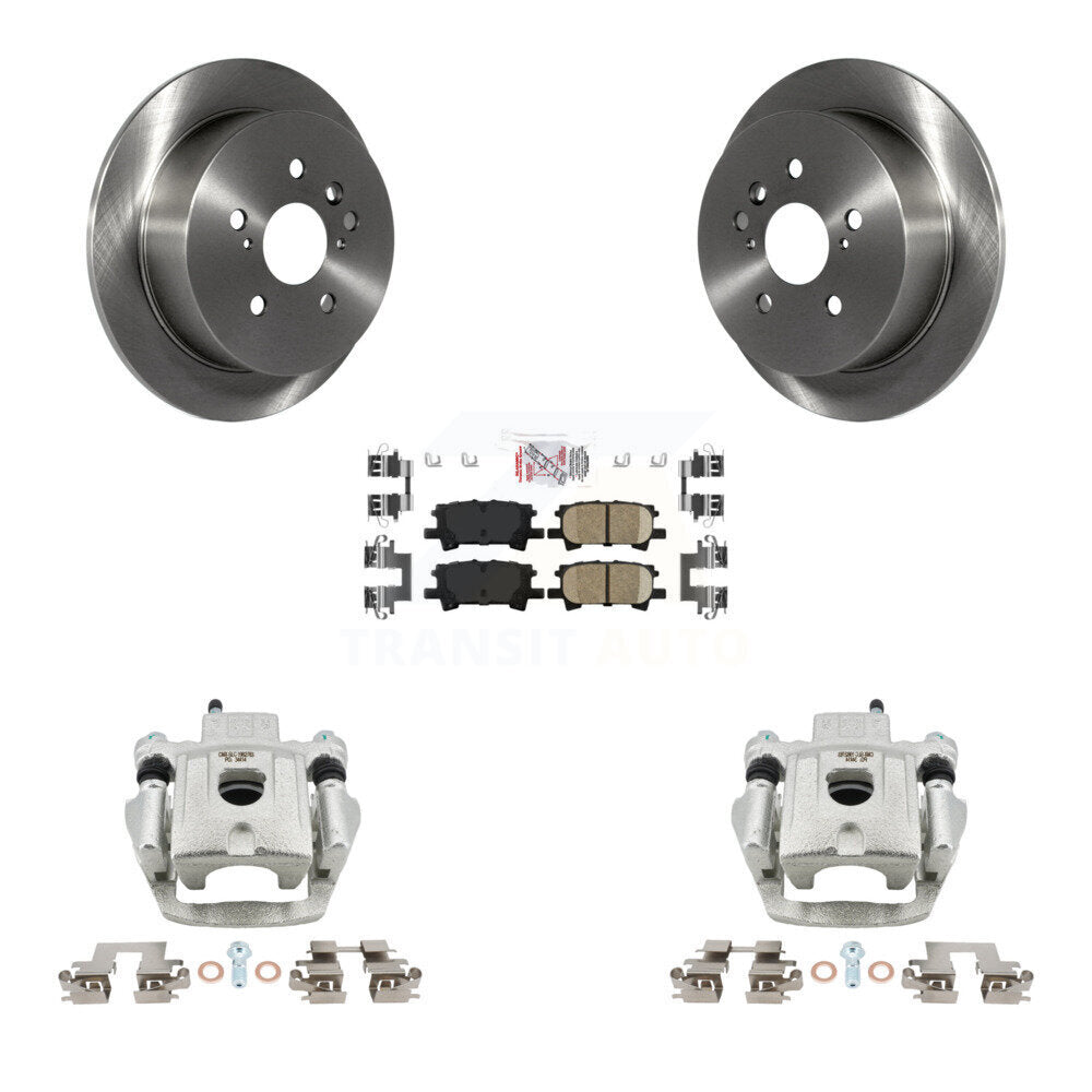 Transit Auto KC8-101070N Disc Brake Kit for 2004-2009 Lexus RX350, Lexus RX400h, Toyota Highlander & more - Rear product image