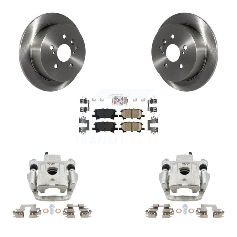 Transit Auto KC8-101070N Disc Brake Kit for 2004-2009 Lexus RX350, Lexus RX400h, Toyota Highlander & more - Rear product image