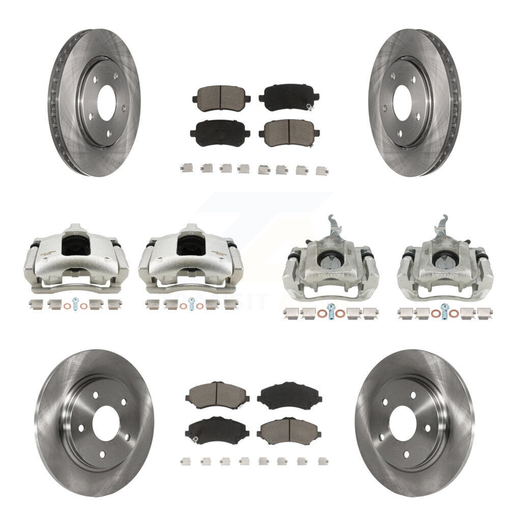 CMX KC8-101071C Disc Brake Kit for 2009-2011 Dodge Journey - Front and Rear product image
