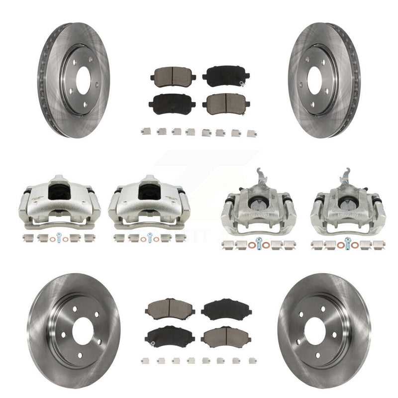 CMX KC8-101071C Disc Brake Kit for 2009-2011 Dodge Journey - Front and Rear product image