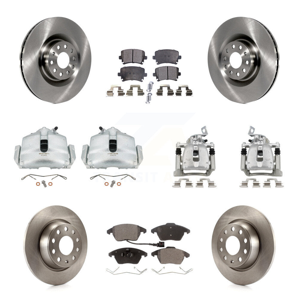 Transit Auto KC8-101071P Disc Brake Kit for 2012 Volkswagen CC - Front and Rear product image