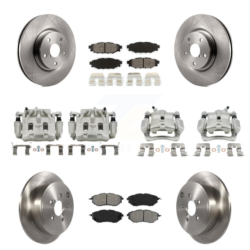 Transit Auto KC8-101072S Disc Brake Kit for 2015-2019 Subaru WRX - Front and Rear product image