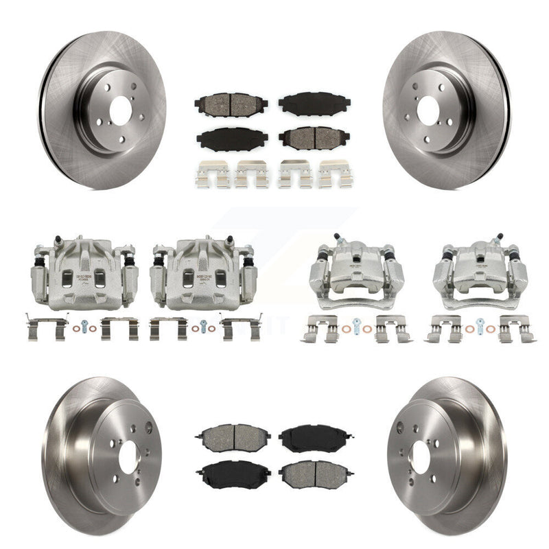 Transit Auto KC8-101072S Disc Brake Kit for 2015-2019 Subaru WRX - Front and Rear product image