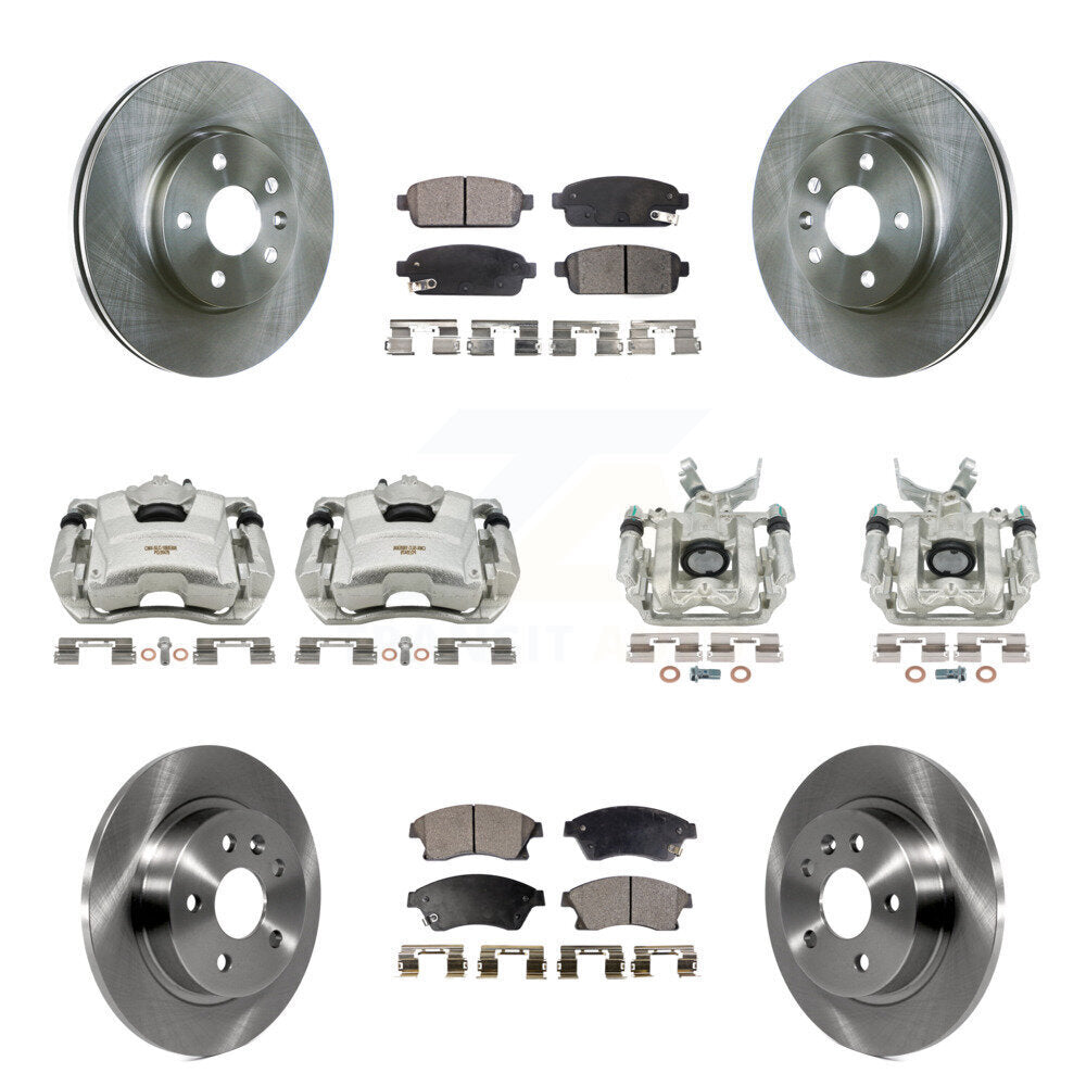 Transit Auto KC8-101072T Disc Brake Kit for 2014-2016 Chevrolet Sonic - Front and Rear product image