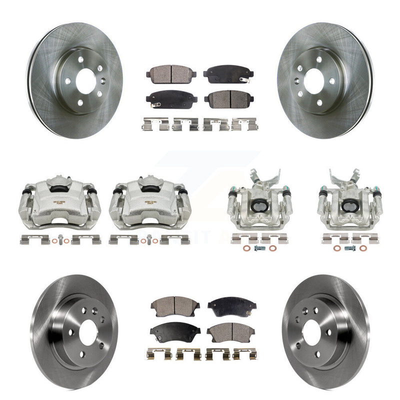 Transit Auto KC8-101072T Disc Brake Kit for 2014-2016 Chevrolet Sonic - Front and Rear product image