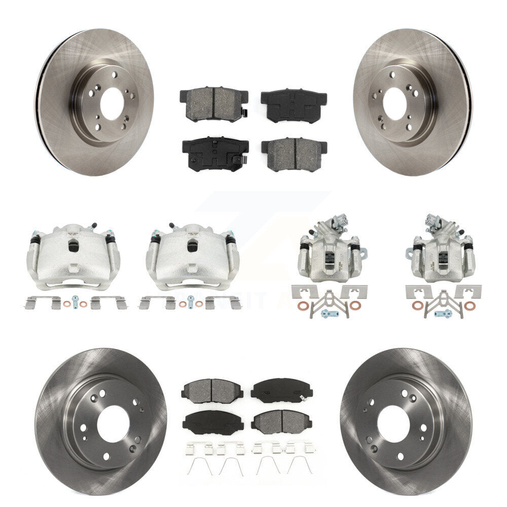 Transit Auto KC8-101073S Disc Brake Kit for 2012-2015 Acura ILX, Honda Civic - Front and Rear product image