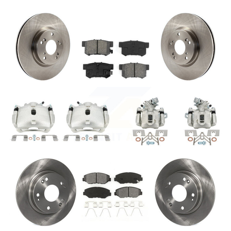 Transit Auto KC8-101073S Disc Brake Kit for 2012-2015 Acura ILX, Honda Civic - Front and Rear product image