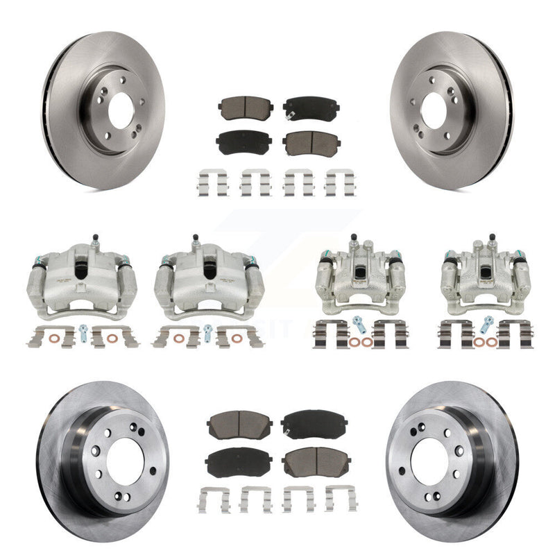 CMX KC8-101074C Disc Brake Kit for 2012-2016 Kia Sportage, Hyundai Tucson - Front and Rear product image