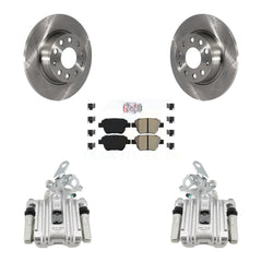 Transit Auto KC8-101074N Disc Brake Kit for 2011-2019 Volkswagen Beetle, Volkswagen Jetta, Volkswagen Golf - Rear product image