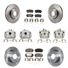 Transit Auto KC8-101074P Disc Brake Kit for 2016 Hyundai Sonata - Front and Rear product image