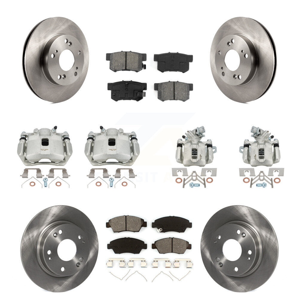 Transit Auto KC8-101074S Disc Brake Kit for 2013-2015 Acura ILX - Front and Rear product image