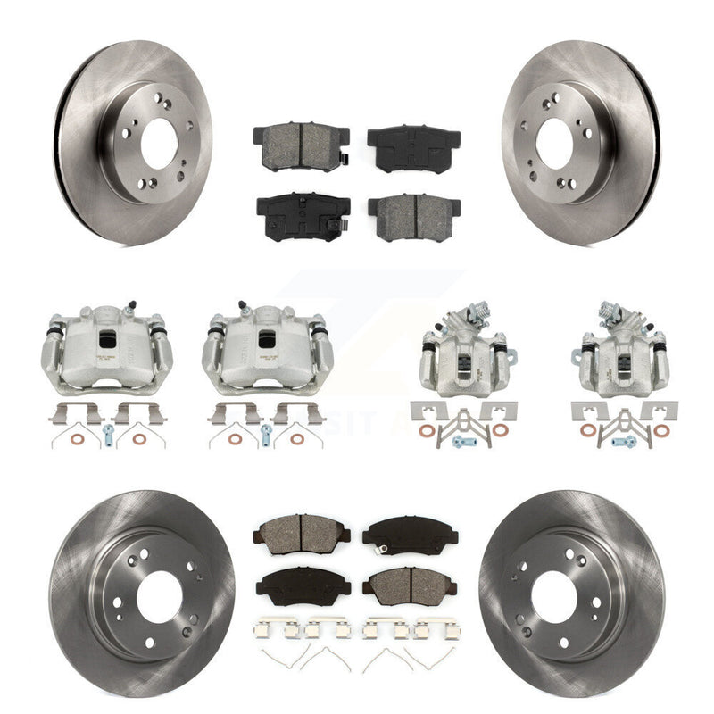 Transit Auto KC8-101074S Disc Brake Kit for 2013-2015 Acura ILX - Front and Rear product image