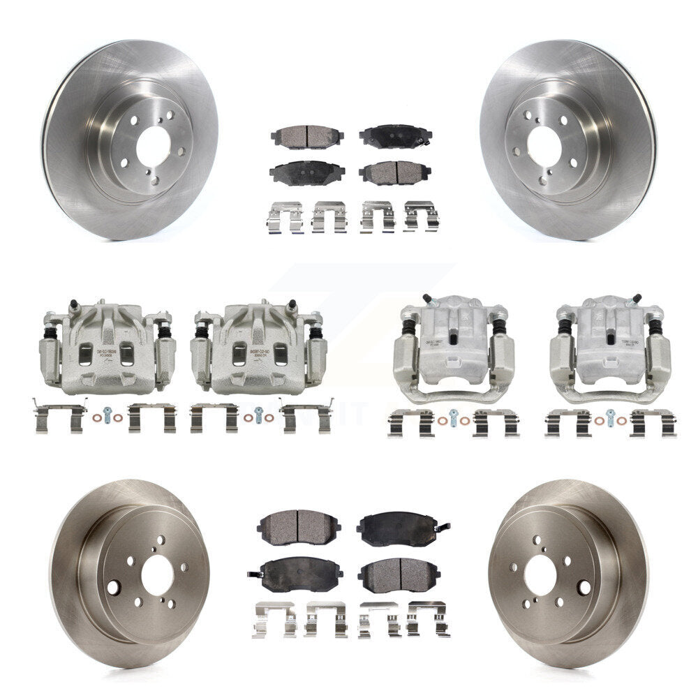 Transit Auto KC8-101074T Disc Brake Kit for 2012 Subaru Legacy - Front and Rear product image