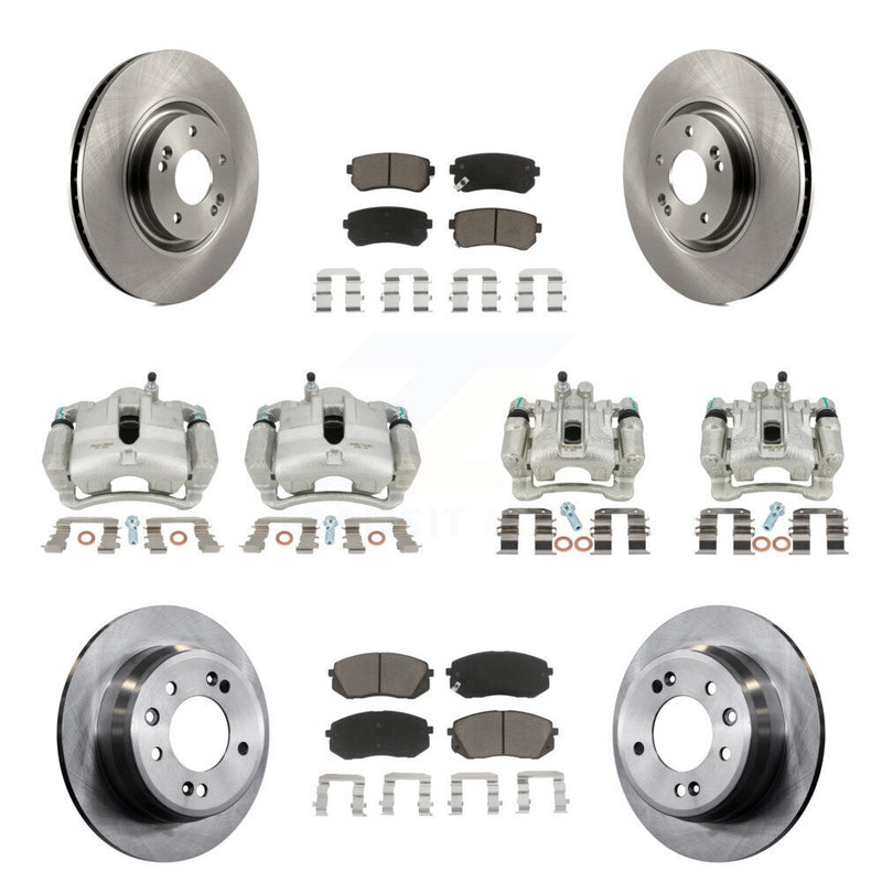 CMX KC8-101075C Disc Brake Kit for 2015 Hyundai Tucson - Front and Rear product image