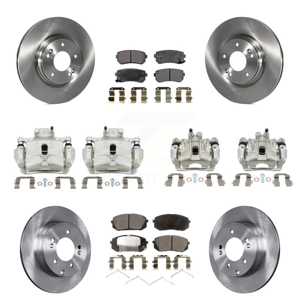 Transit Auto KC8-101076P Disc Brake Kit for 2016 Hyundai Sonata - Front and Rear product image