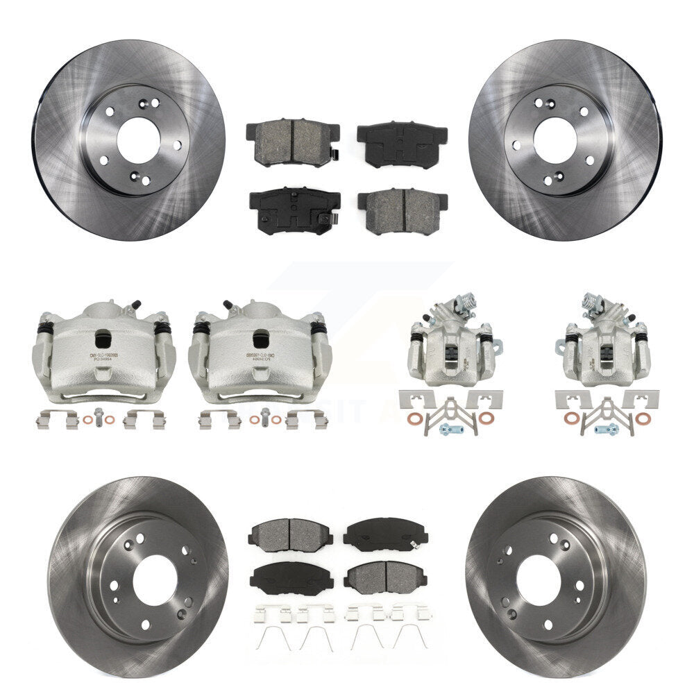 Transit Auto KC8-101076S Disc Brake Kit for 2013-2015 Honda Civic, Acura ILX - Front and Rear product image