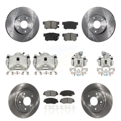 Transit Auto KC8-101076S Disc Brake Kit for 2013-2015 Honda Civic, Acura ILX - Front and Rear product image