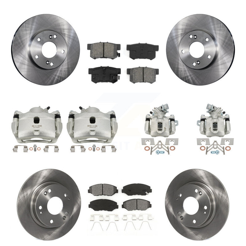 Transit Auto KC8-101076S Disc Brake Kit for 2013-2015 Honda Civic, Acura ILX - Front and Rear product image