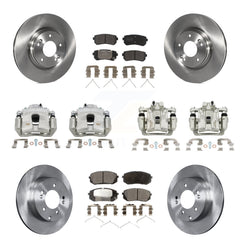 Transit Auto KC8-101077P Disc Brake Kit for 2017-2019 Kia Optima - Front and Rear product image