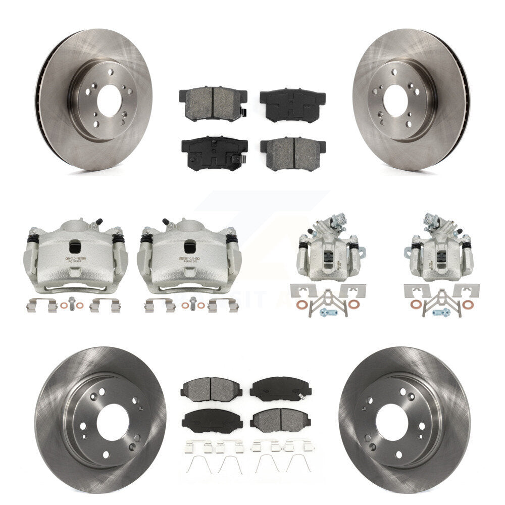 Transit Auto KC8-101077S Disc Brake Kit for 2015 Honda Civic - Front and Rear product image