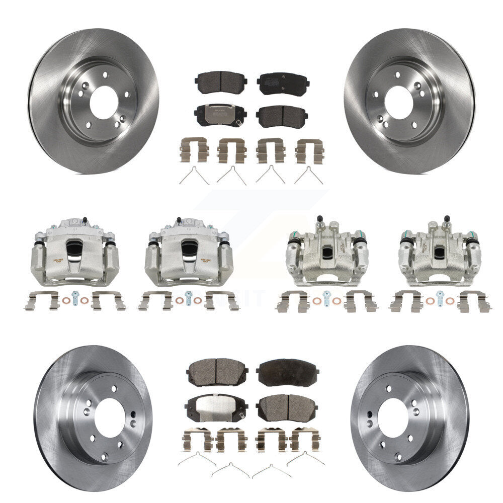 Transit Auto KC8-101078P Disc Brake Kit for 2016-2019 Kia Optima - Front and Rear product image