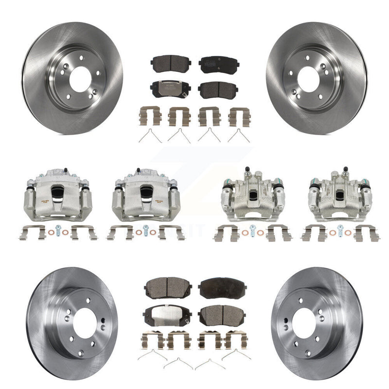 Transit Auto KC8-101078P Disc Brake Kit for 2016-2019 Kia Optima - Front and Rear product image