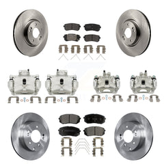 Transit Auto KC8-101079P Disc Brake Kit for 2016-2019 Kia Optima - Front and Rear product image