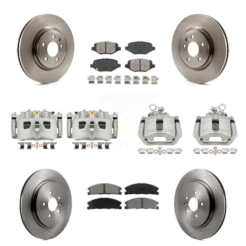 Transit Auto KC8-101080S Disc Brake Kit for 2013 Ford Explorer - Front and Rear product image