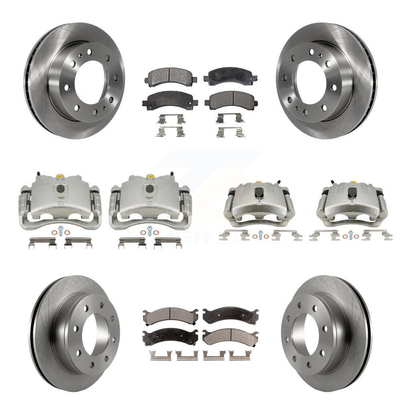 Transit Auto KC8-101080T Disc Brake Kit for 2008-2020 GMC Savana 2500, Chevrolet Express 2500 - Front and Rear product image