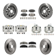 Transit Auto KC8-101081S Disc Brake Kit for 2013-2019 Ford Taurus, Ford Explorer, Ford Special Service Police Sedan & more - Front and Rear product image